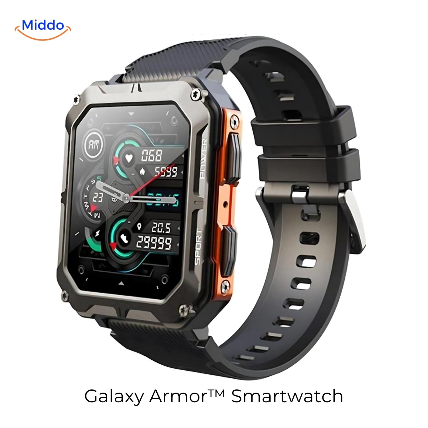 TitanGuard™ | Indestructible Smartwatch for iOS & Android
