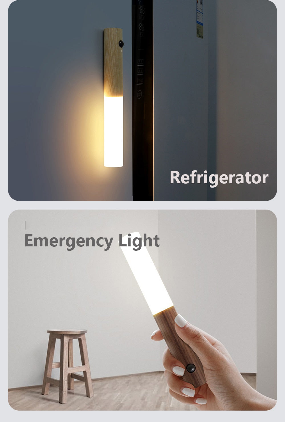 MagnetTourch™ LED motion detector Rechargeable night light