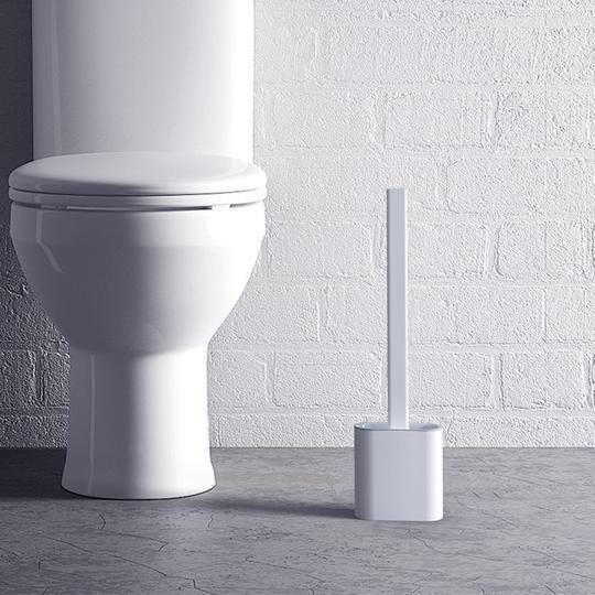 FlexBrush™ | Revolutionary Silicone Flex Toilet Brush with Holder