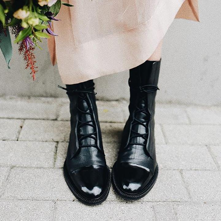 Ina™ | Vintage Look Heel Boot