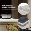 Nugee Short Light | Solar-Powered Column Light for Outdoors
