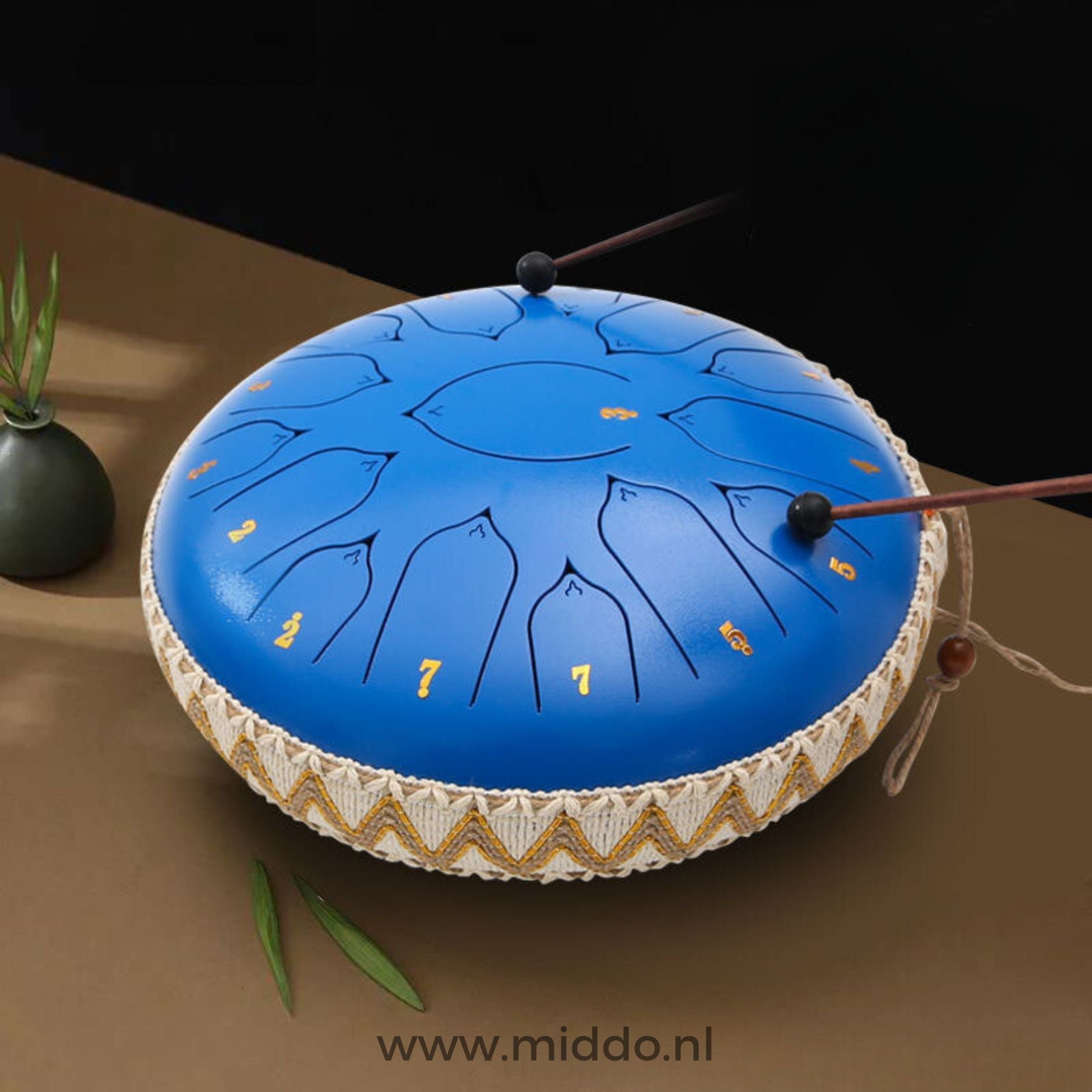Resonara™ | Steel Tongue Drum for Musical Meditation and Creative Expression