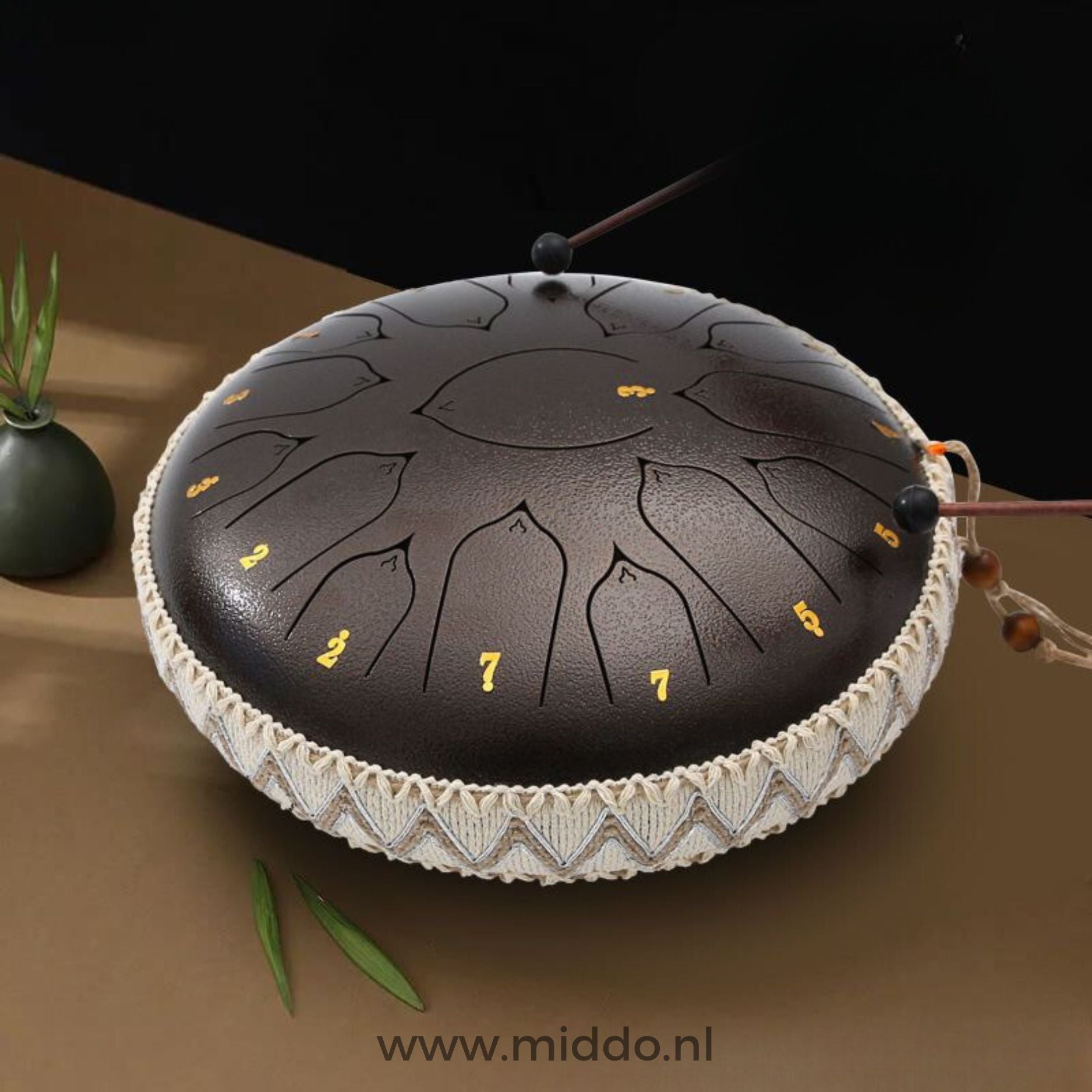 Resonara™ | Steel Tongue Drum for Musical Meditation and Creative Expression