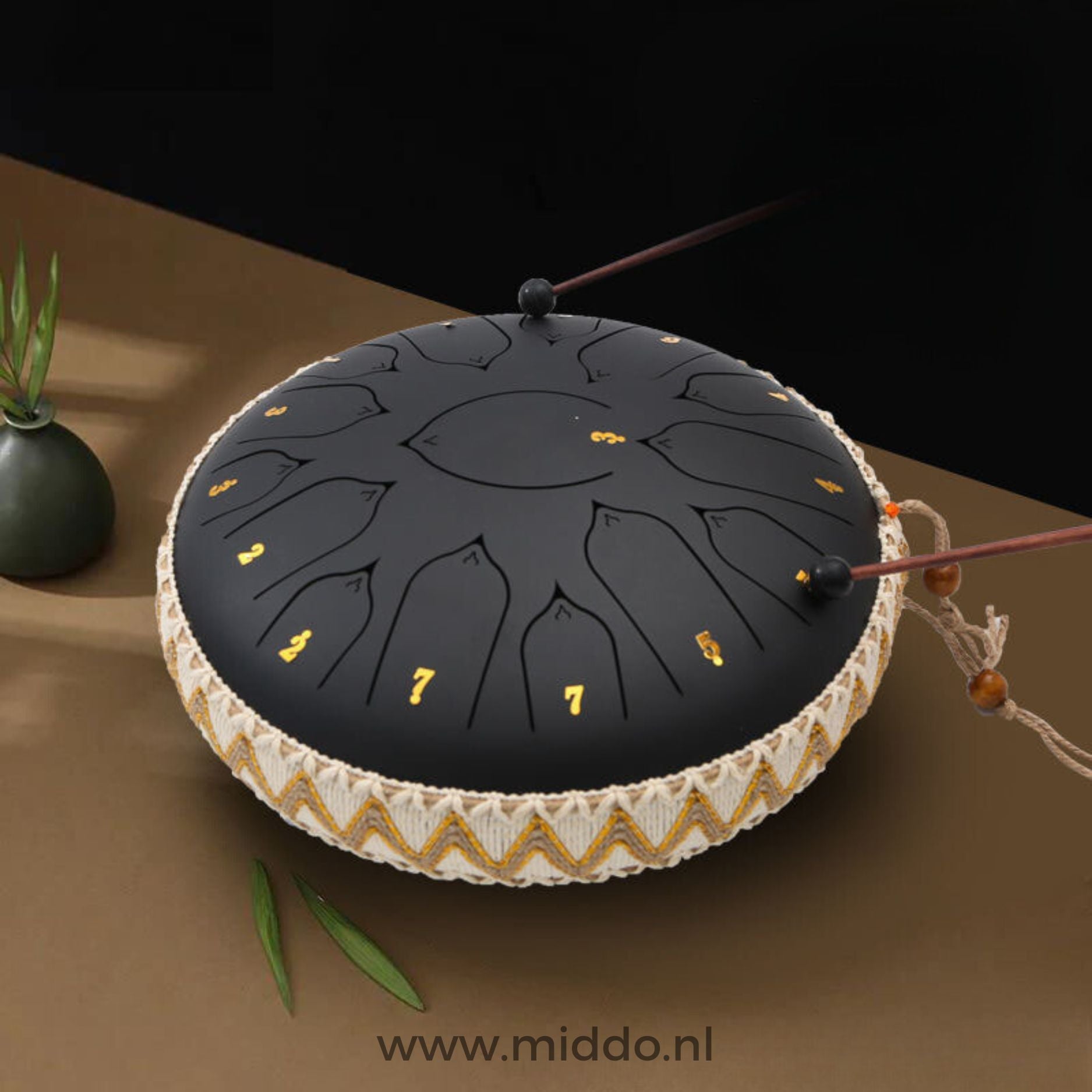 Resonara™ | Steel Tongue Drum for Musical Meditation and Creative Expression