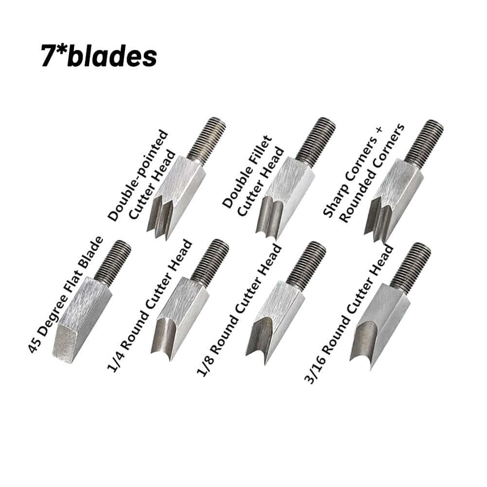EdgeCraft™ | Beautiful Woodworking Tool with 7 Corner Styles and Backer
