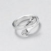 Nyssa™ | Adjustable Silver Hug Ring