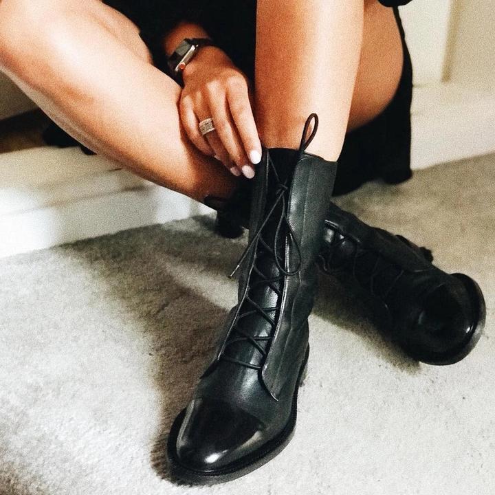 Ina™ | Vintage Look Heel Boot