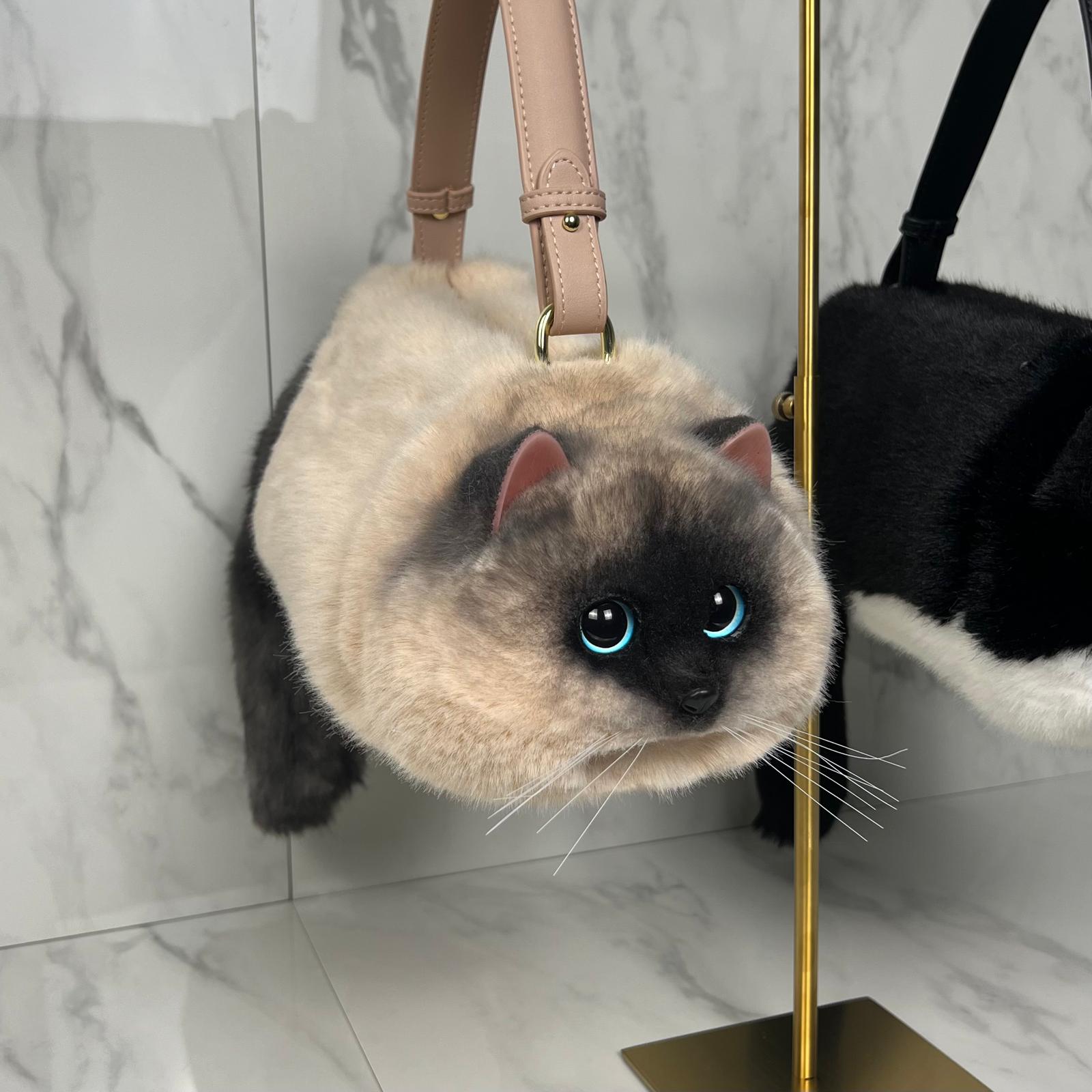 KittyLuxe™ | Italian Designer Cat Handbag