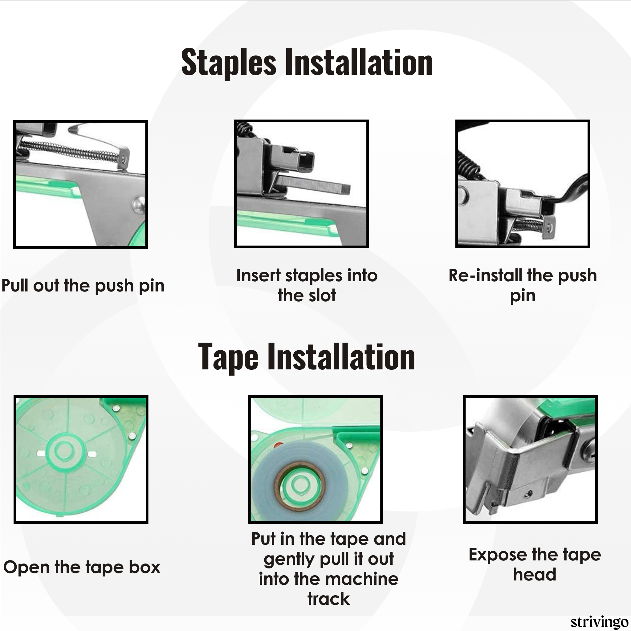 PlantTie™ | TieUp Plant Tying Machine with 10 Rolls of Tape