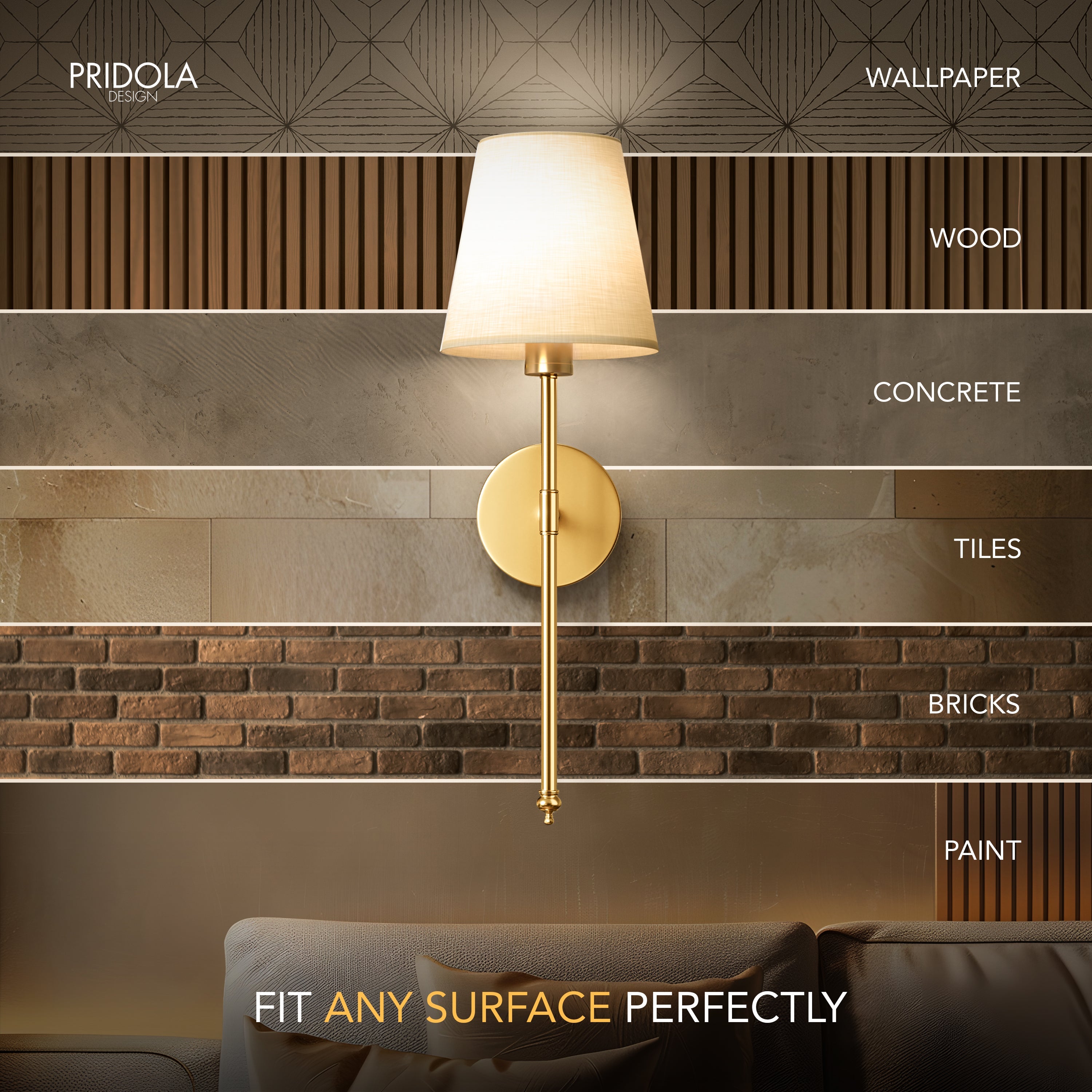 GlowÉlan™ | Wireless Wall Elegance, Redefined!