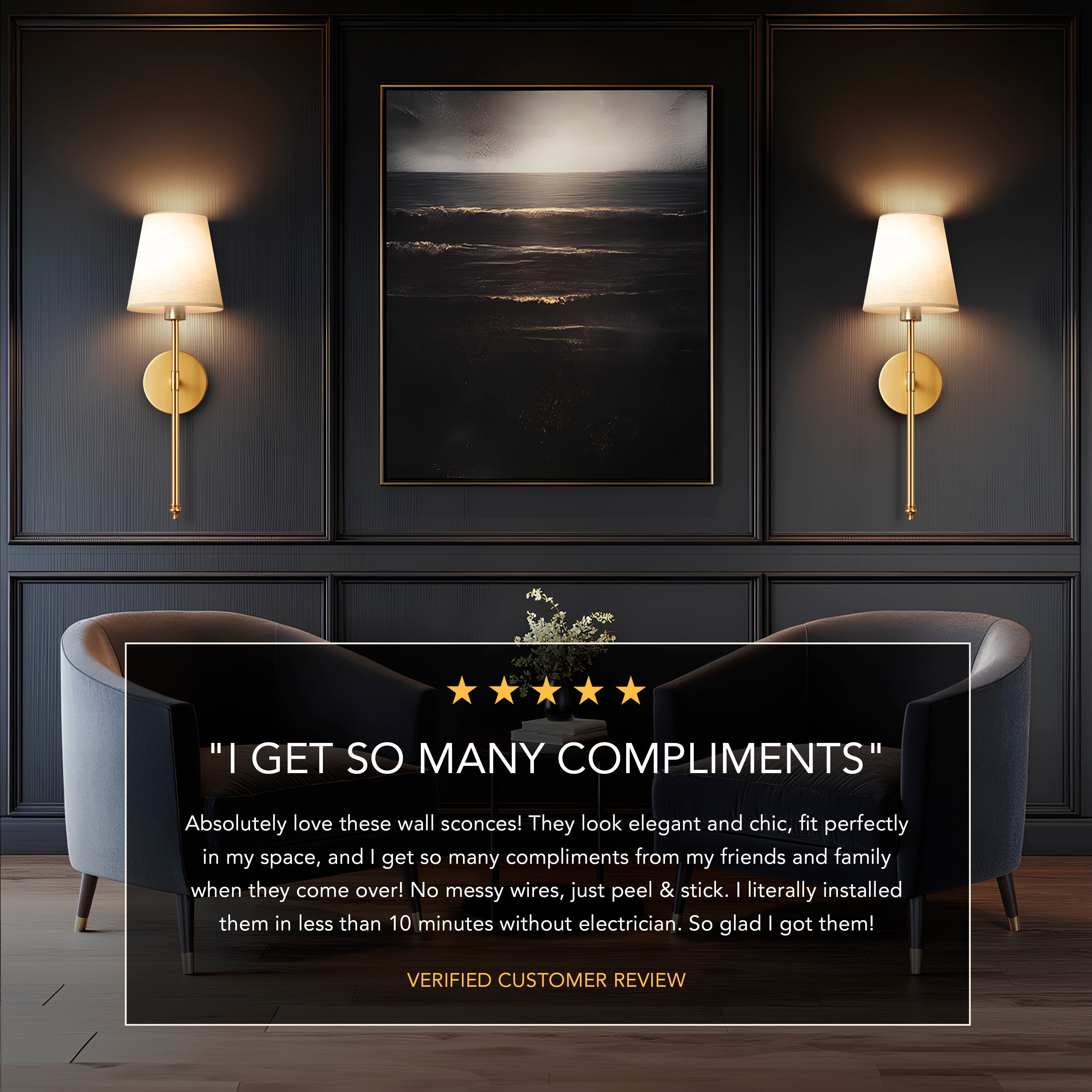 WallZen™ | Light Your Space, Wire-Free!