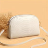 Isabella Croc-Pattern Mini Crossbody Bag