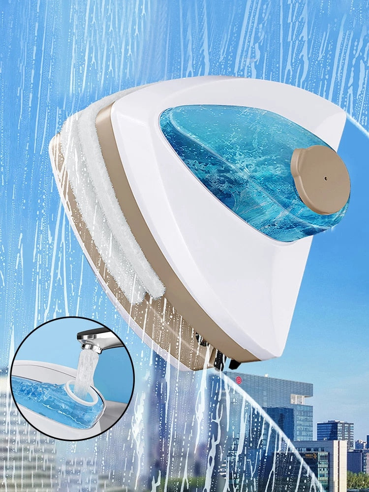 Magnetic window washer - Window washing has never been so easy!