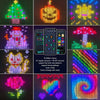 LED Rhythm Curtains with Lights