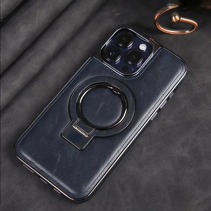 LuxVerge™ | Secure Your iPhone in Leather Luxury