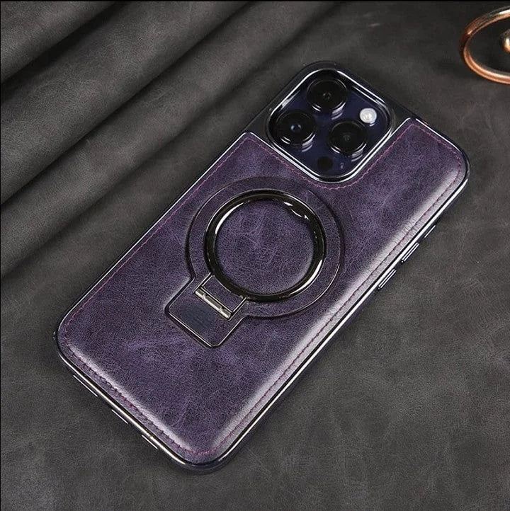 LuxVerge™ | Secure Your iPhone in Leather Luxury