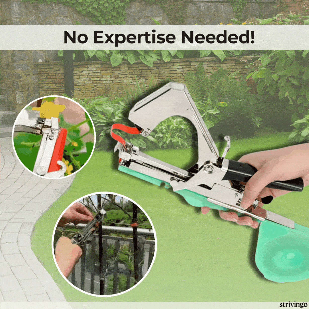 PlantTie™ | TieUp Plant Tying Machine with 10 Rolls of Tape