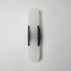 Melange Elongated Alabaster Wall Lamp