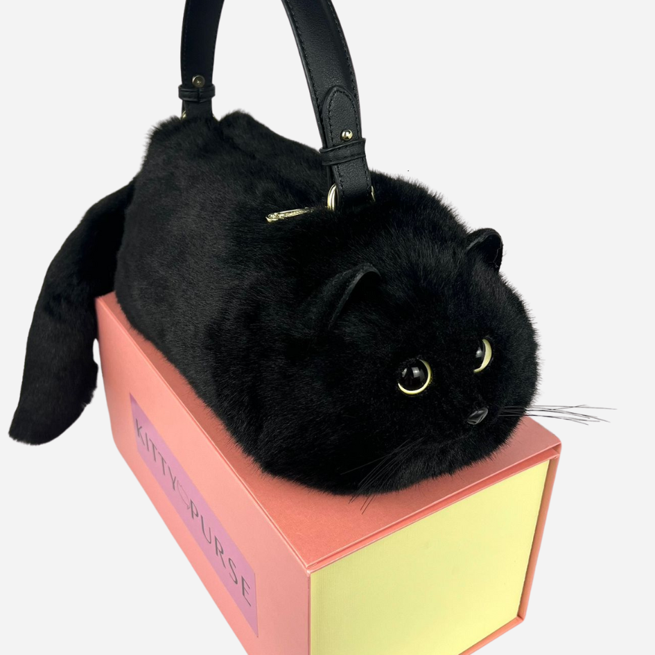 KittyLuxe™ | Italian Designer Cat Handbag