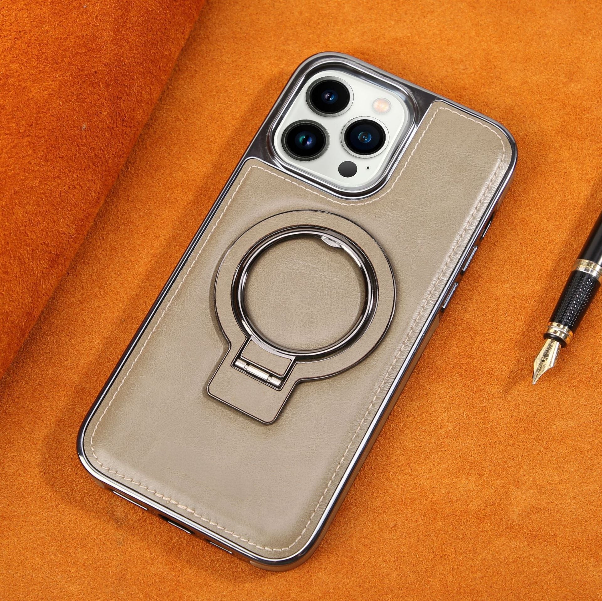 LuxVerge™ | Secure Your iPhone in Leather Luxury