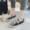 Luxura™ | Timeless Diamond Silver Leather Sneakers