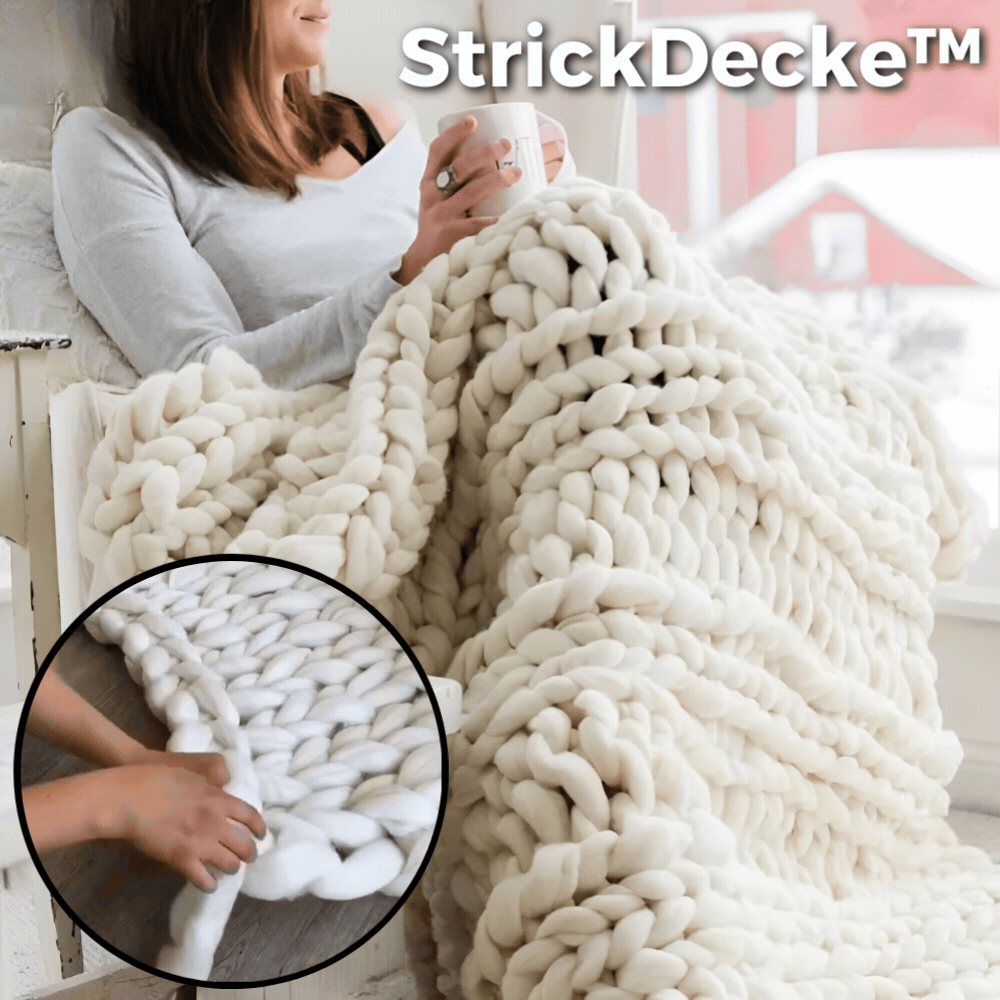 KnitCozy™ | DIY Knitting Kit – Create Your Own Custom Blanket with Ease!