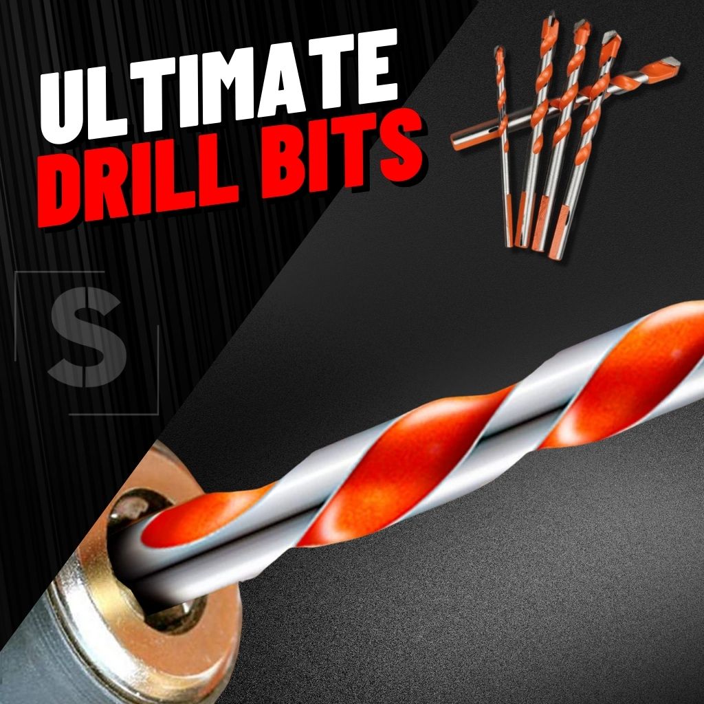 DrillForce™ | From Wood to Brick — One Bit Does It All!