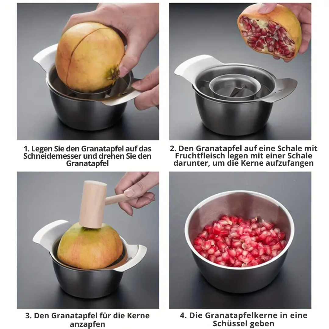 FruitDrop™ | The Fast and Easy No-Mess Way to De-Seed!