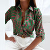Liora™ | Semi-Long Sleeve Blouse with Classic Collar