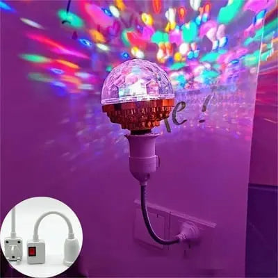 PartyGlow™ | Spin Up The Fun With Vibrant Rotating Lights