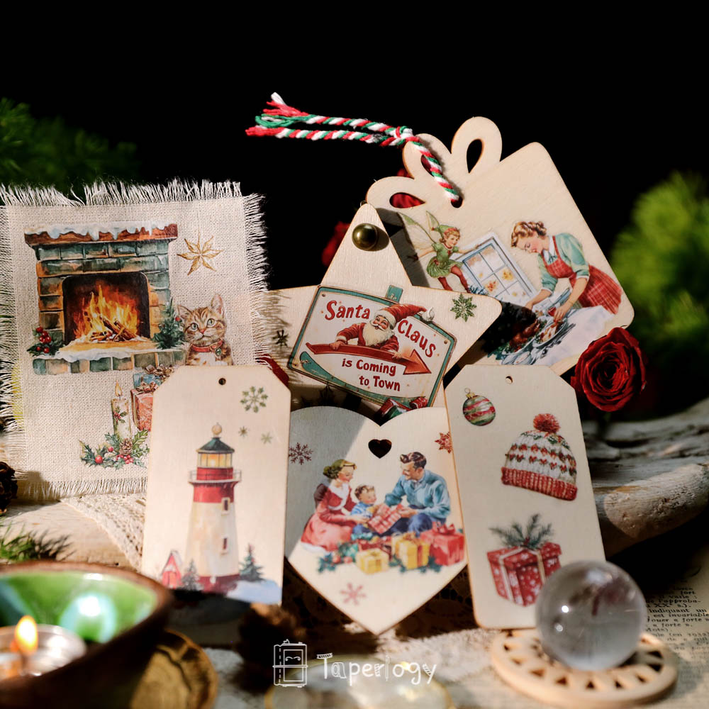 HolidayHue™ | Rub-On Holiday Joy — One Sticker at a Time!