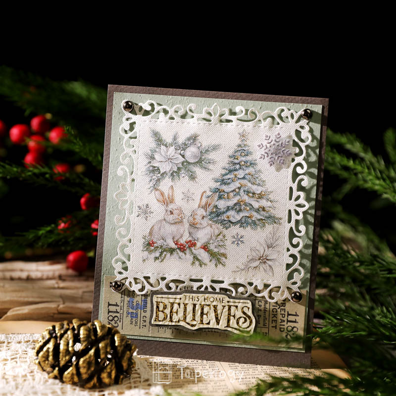 HolidayHue™ | Rub-On Holiday Joy — One Sticker at a Time!