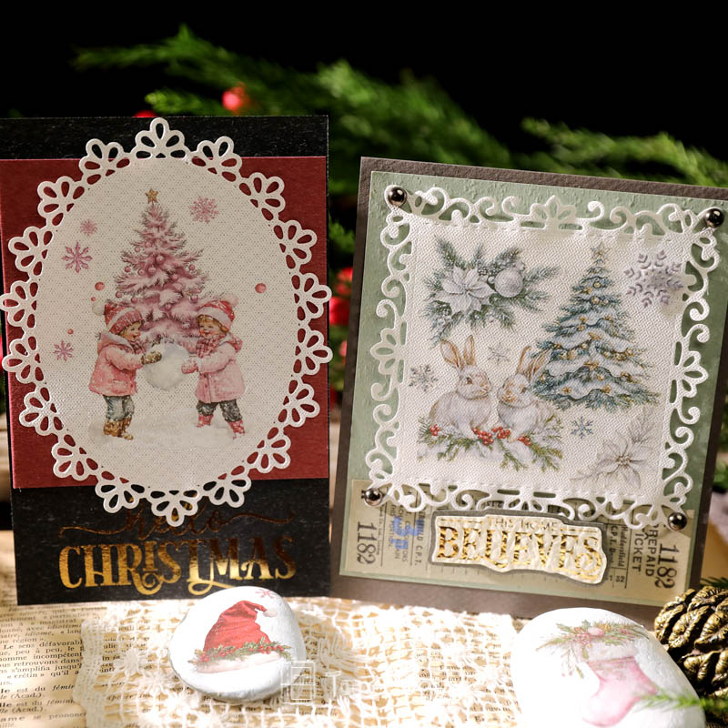 HolidayHue™ | Rub-On Holiday Joy — One Sticker at a Time!