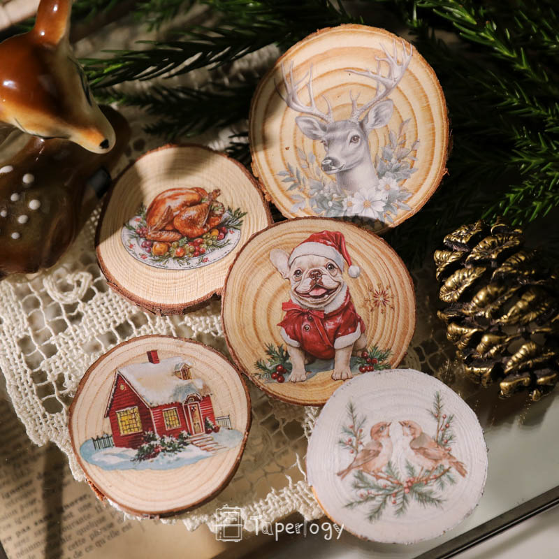 HolidayHue™ | Rub-On Holiday Joy — One Sticker at a Time!