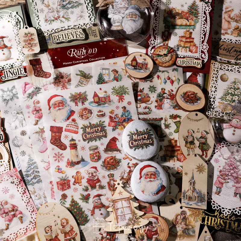 HolidayHue™ | Rub-On Holiday Joy — One Sticker at a Time!