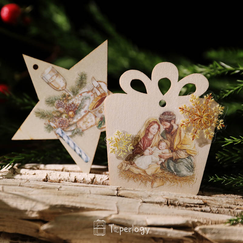 HolidayHue™ | Rub-On Holiday Joy — One Sticker at a Time!