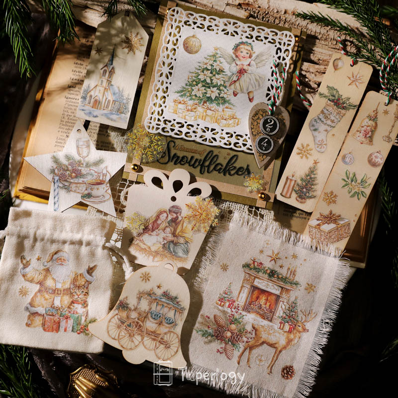 HolidayHue™ | Rub-On Holiday Joy — One Sticker at a Time!