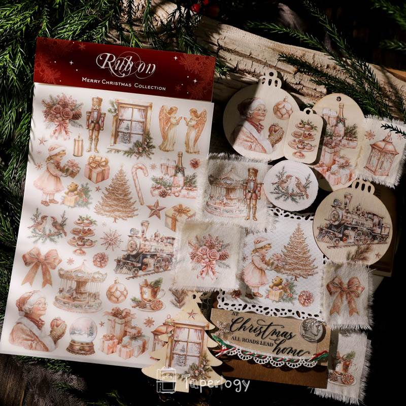 HolidayHue™ | Rub-On Holiday Joy — One Sticker at a Time!