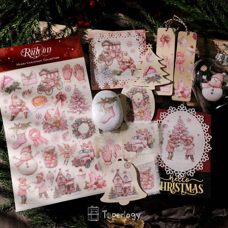 HolidayHue™ | Rub-On Holiday Joy — One Sticker at a Time!