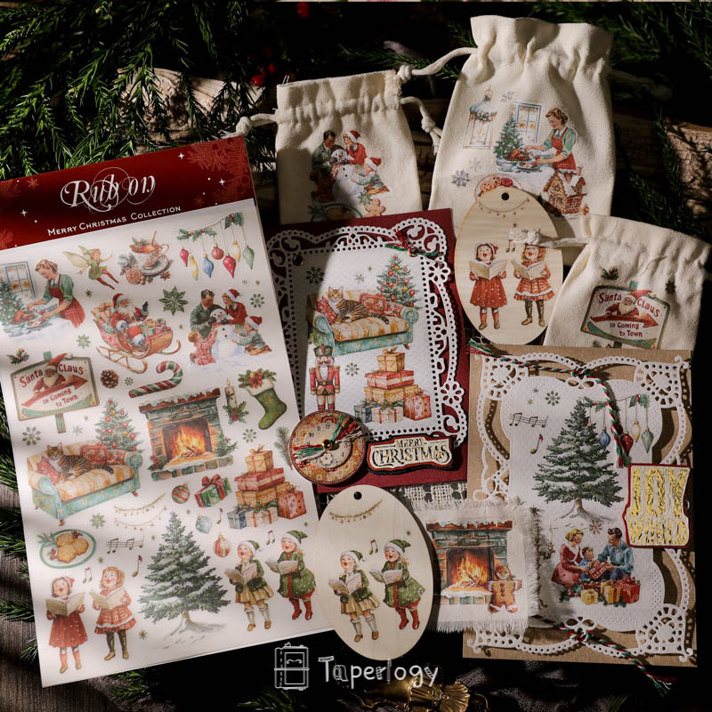 HolidayHue™ | Rub-On Holiday Joy — One Sticker at a Time!