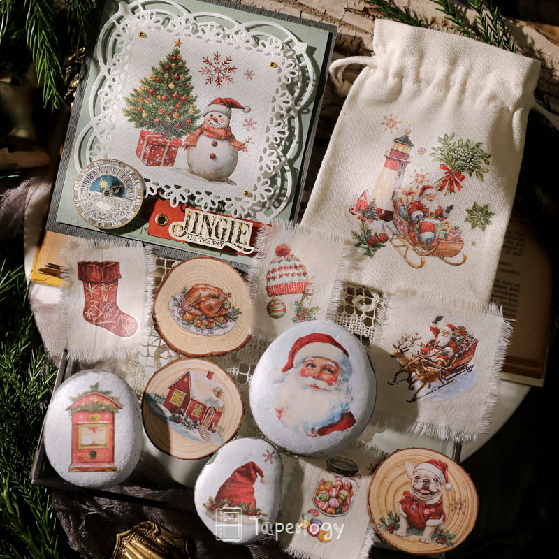 HolidayHue™ | Rub-On Holiday Joy — One Sticker at a Time!
