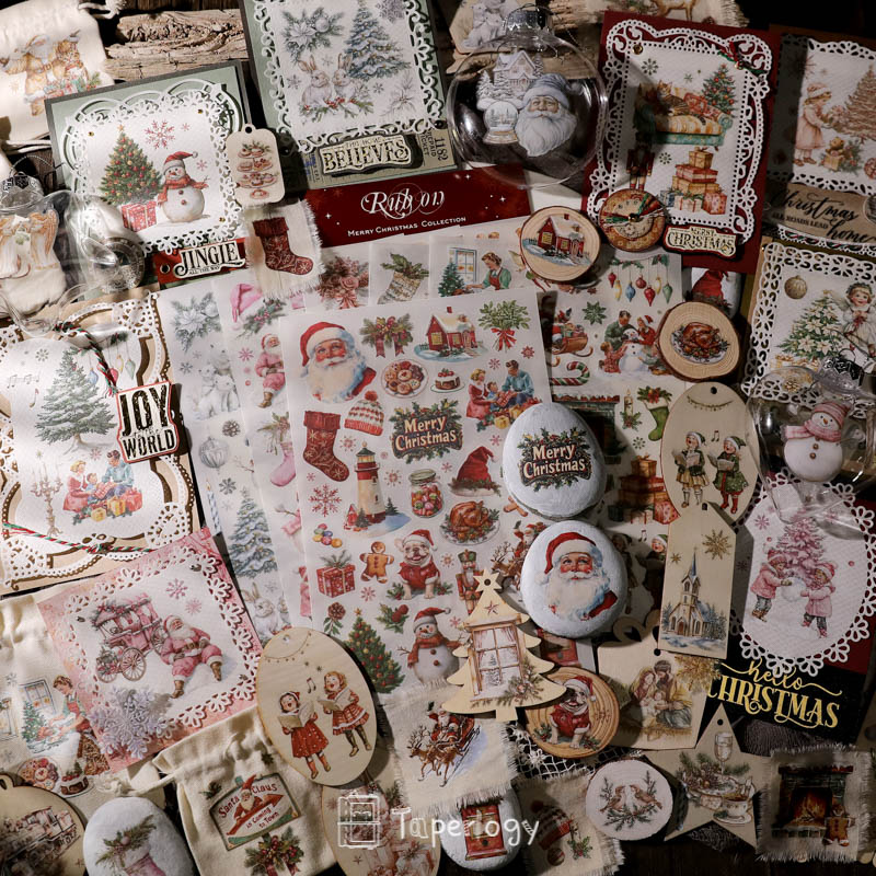 HolidayHue™ | Rub-On Holiday Joy — One Sticker at a Time!