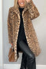 Meriam™ | Warm winter coat with leopard print
