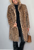 Meriam™ | Warm winter coat with leopard print