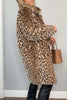 Meriam™ | Warm winter coat with leopard print