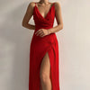 Victoria™ | Elegant High-Slit Maxi Dress