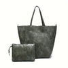 Renee’s Retro Softness | Large Capacity Tote Bag