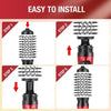 Rotating Hair Dryer Blowout Brush