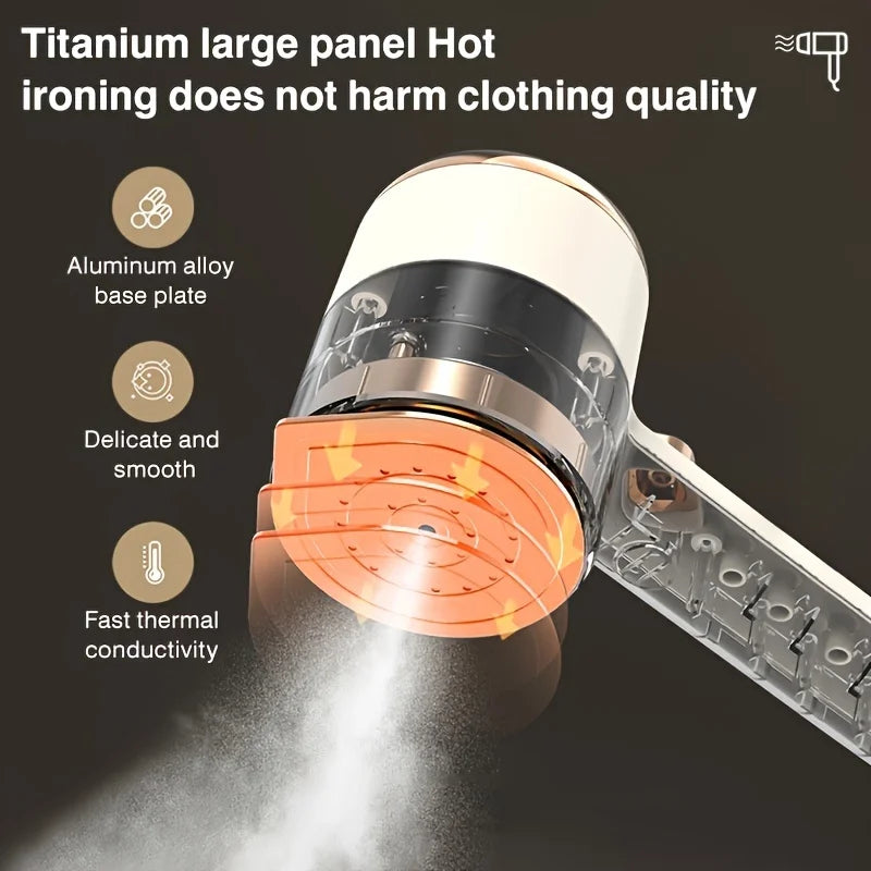 QuickIron™ | Your Portable Solution For Effortless, Wrinkle-Free Clothing!