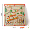 DesertWaves™ | Wooden Magnetic Maze Board Game for Children